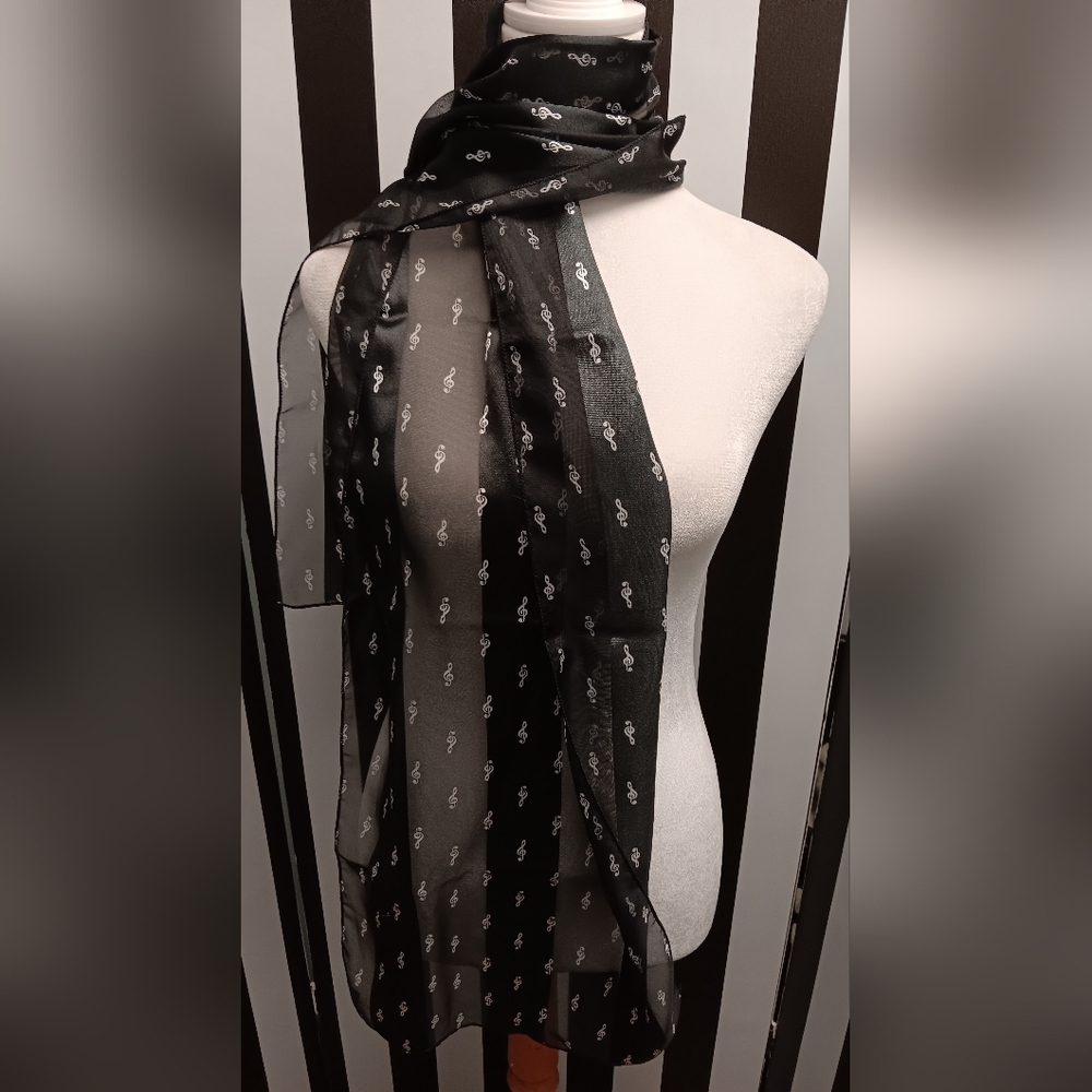 Music Note Scarf